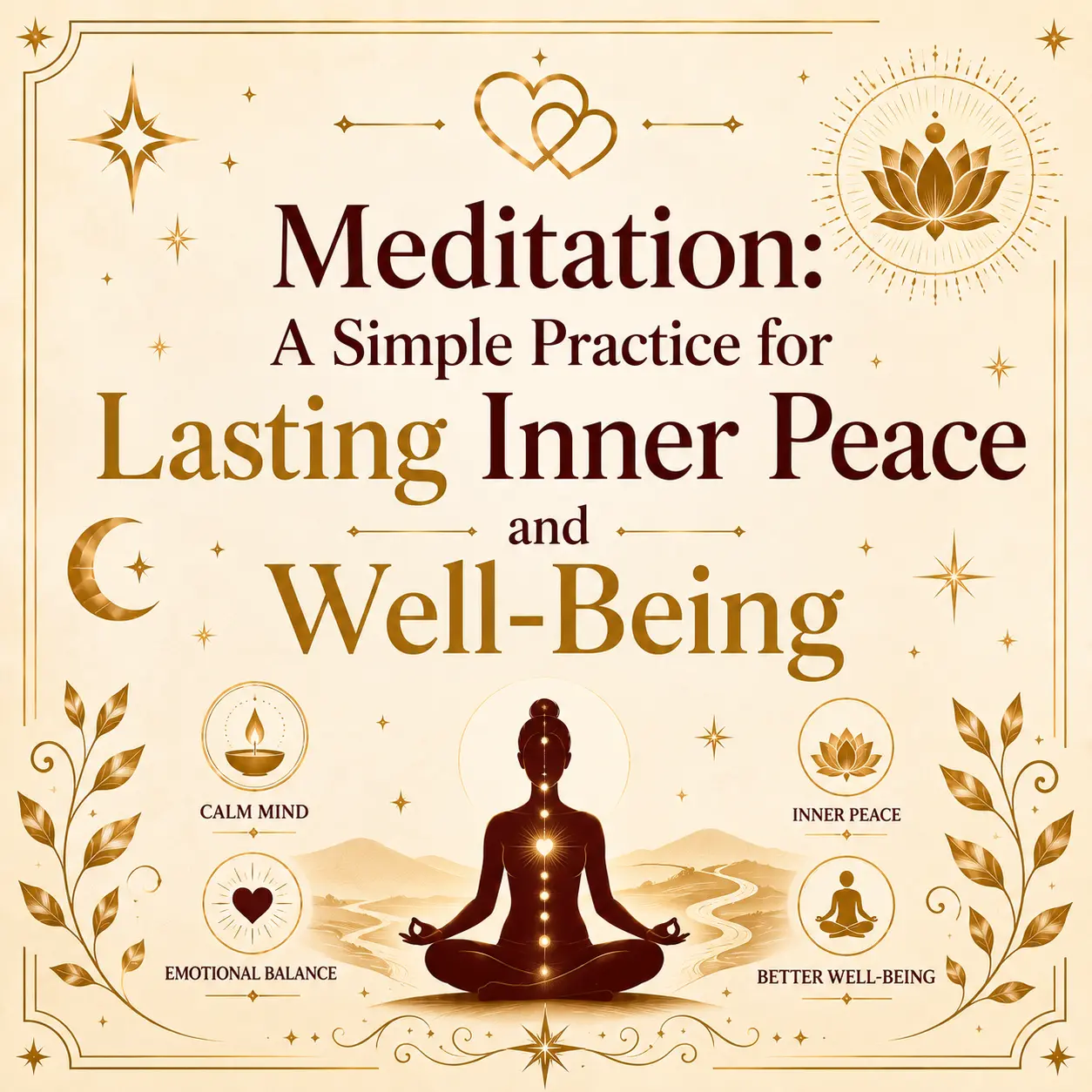 Meditation: A Simple Practice for Lasting Inner Peace and Well-Being